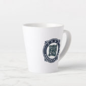 Mug en latte avec conception d'un logo unique (Angle droit)