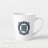 Mug en latte avec conception d'un logo unique (Droite)