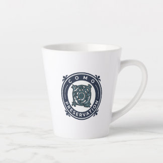 Mug en latte avec conception d'un logo unique