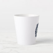 Mug en latte avec conception d'un logo unique (Devant)