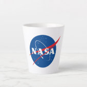 Mug en latte céramique de la NASA (12 oz.) (Devant)