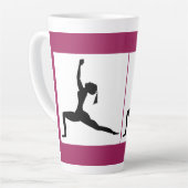 Mug en latte - Choix de couleurs (grand) (Angle gauche)