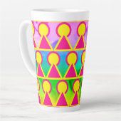 Mug en latte coloré (Angle gauche)