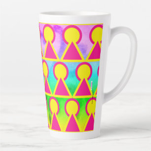 Mug en latte coloré