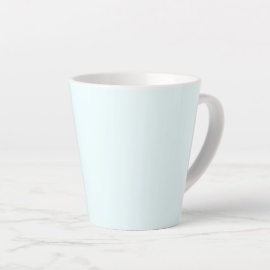 Mug en latte d'azur (Angle droit)