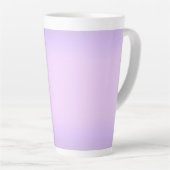Mug en latte de lavande rose (Angle droit)