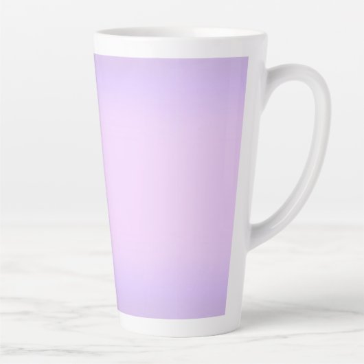 Mug en latte de lavande rose (Droite)