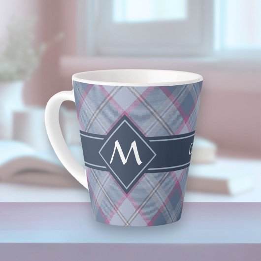 Mug en latte de tatan rose pastel