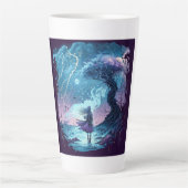 Mug en latte d'orage magique (Devant)