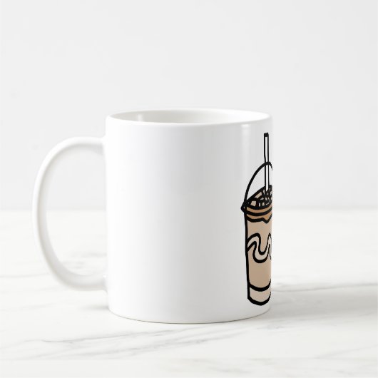 Mug en latte glacée jonction Java (Gauche)