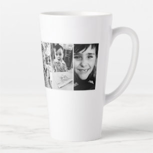 Mug en latte grande personnalisée