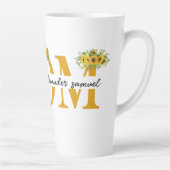 Mug en latte MOM personnalisé avec les noms des en (Droite)
