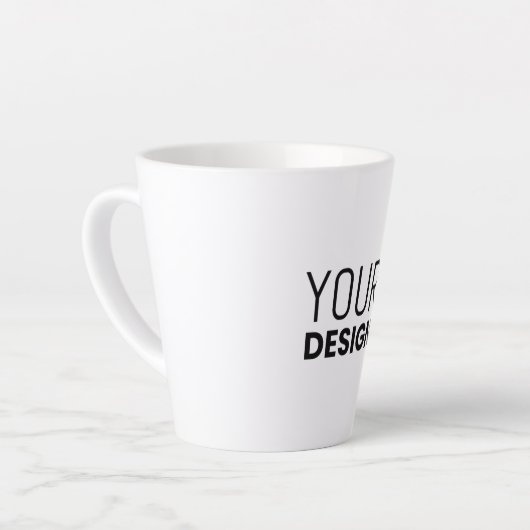 Mug en latte [Multi Size] (Angle gauche)