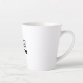 Mug en latte [Multi Size] (Droite)
