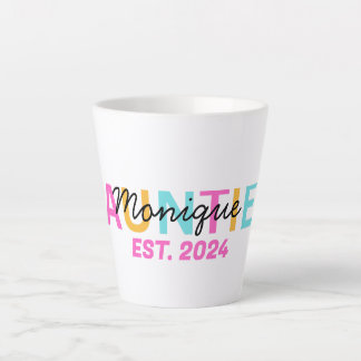 Mug en latte personnalisable pour les montants
