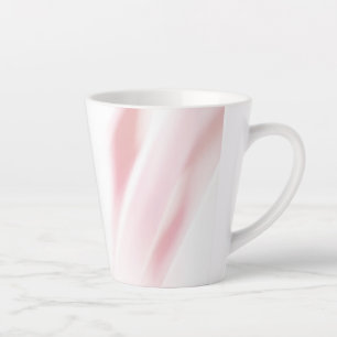 Mug en latte rose douce brossé