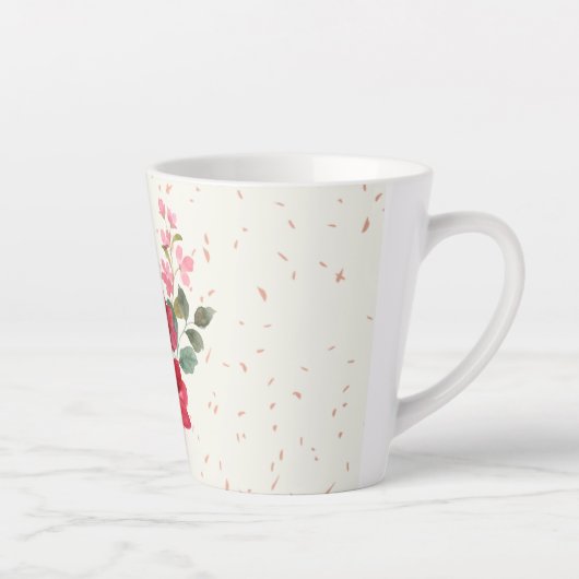 Mug en latte rouge (Droite)