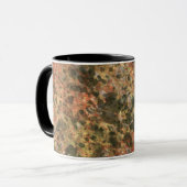 Mug en marbre marron (Devant gauche)