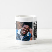 Mug En Mémoire Affectueuse | Collage de deux photos éc (Centre)
