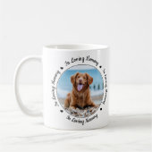 Mug En mémoire amoureuse Pet Memorial (Gauche)