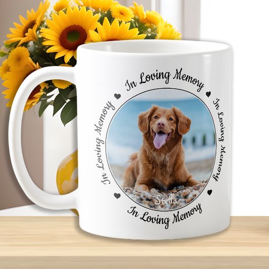 Mug En mémoire amoureuse Pet Memorial