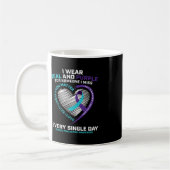 Mug En Mémoire De Mon Fils Maman Papa Suicide Préventi (Gauche)