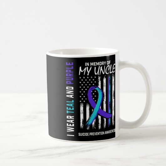 Mug En Mémoire De Mon Oncle Prévention Du Suicide (Droite)