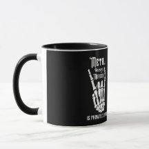 Mug en métal lourd