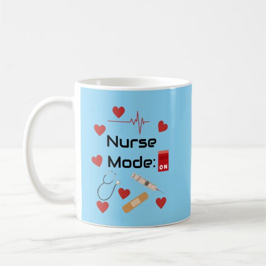 Mug en mode infirmière (Gauche)