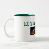 Mug en Moldavite Tektite. Mystique céleste (Gauche)