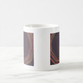 Mug en noir 0900 art abstrait (Centre)