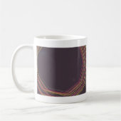 Mug en noir 0900 art abstrait (Gauche)