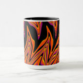 Mug En noir, rose, orange et jaune (Centre)