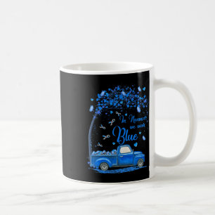 Mug En Novembre Nous Portons Bleu Camion Papillon Diab