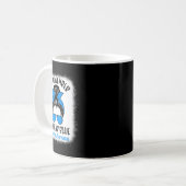 Mug En Novembre Nous Portons Bleu Diabète Sensibilisat (Devant gauche)