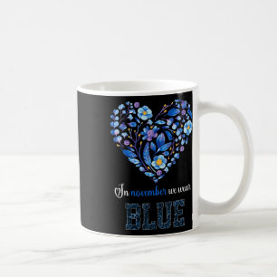 Mug En Novembre, Nous Portons Bleu - Flux De Sensibili
