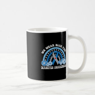 Mug En Novembre Nous Portons Blue Rainbow Diabetes Awa