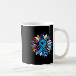 Mug En Novembre Nous Portons Blue Sunflower Diabetes A