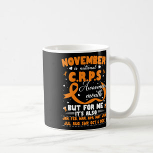 Mug En Novembre Nous Portons Orange Ribbon Crps Sensib