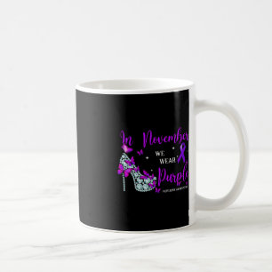 Mug En Novembre Nous Portons Violet épilepsie conscien