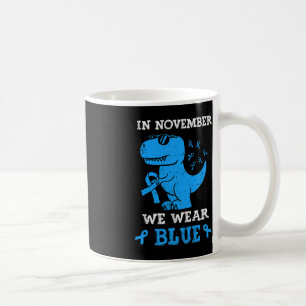 Mug En novembre We Wear Blue Diabete Awareness Trex D