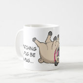 Mug En observant un carlin soyez des suffisances d'un (Devant gauche)