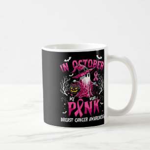 Mug En Octobre Nous Portons Le Ruban De Sorcière Léopa