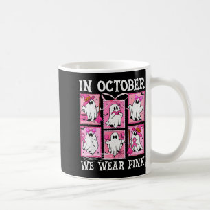 Mug En Octobre Nous Portons Nk Ghost Cancer Sein Hallo