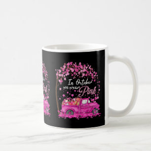 Mug En Octobre Nous Portons Pink Breast Cancer Sensibi