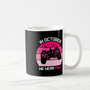 Mug En Octobre Nous Portons Pink Breast Cancer Support