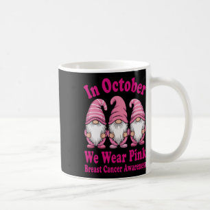Mug En Octobre Nous Portons Pink Gnome Trio Sensibilis