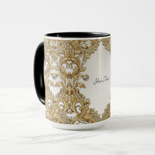 Mug en Or Décoratif
