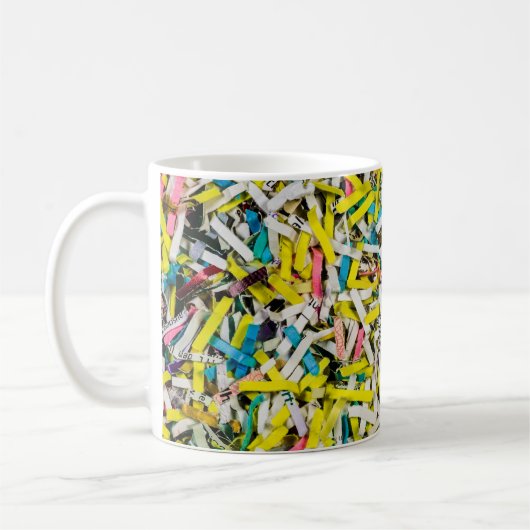 Mug en papier broyé coloré (Gauche)