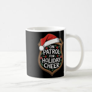 Mug En patrouille pour la joie des Fêtes Sécurité de N